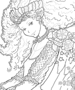 Angel Coloring Page