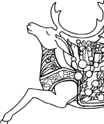 Reindeer Coloring Page